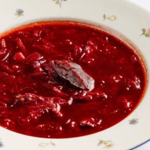 Борщ с говядиной