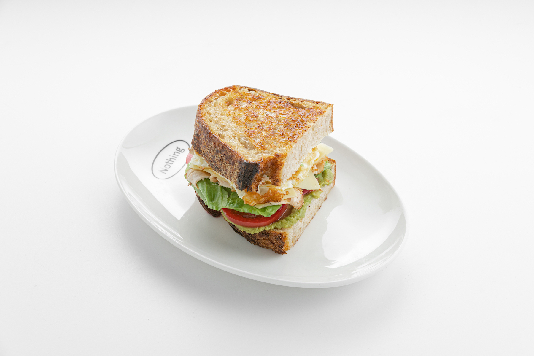 Сэндвич с индейкой и яйцом