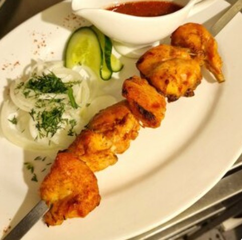 Шашлык из куриного филе