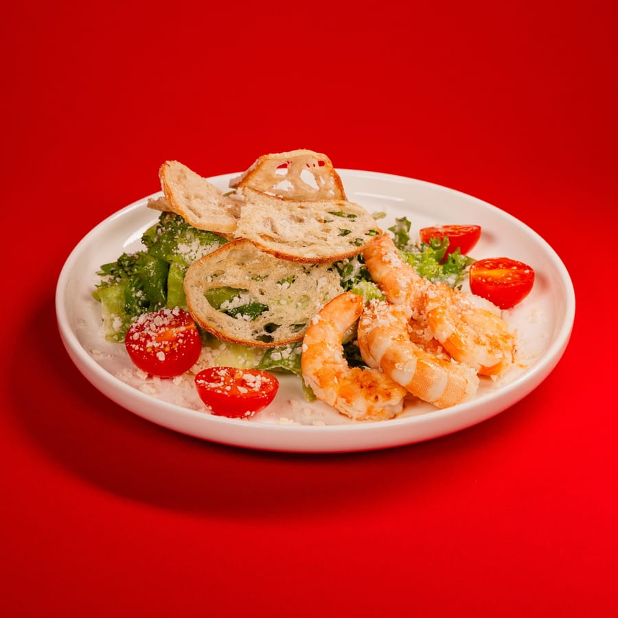 Цезарь с креветками