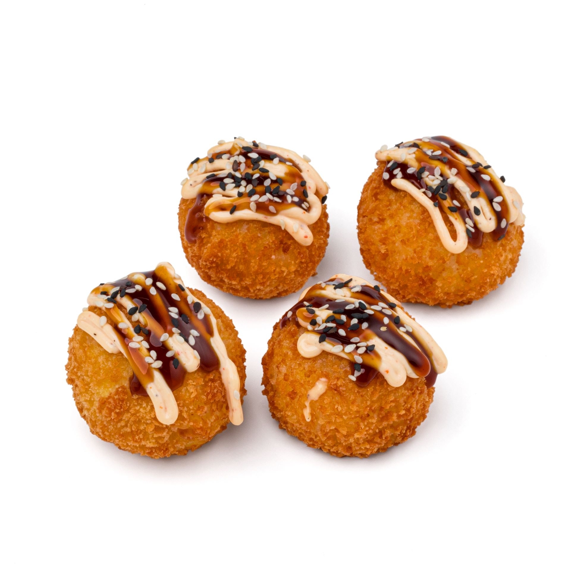 Рисовые шарики с крабом