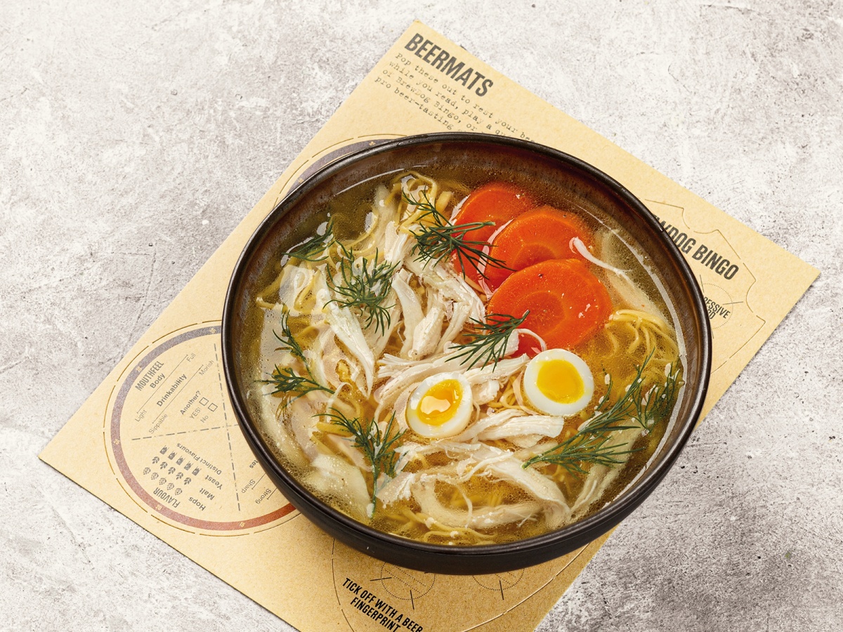 Куриная лапша