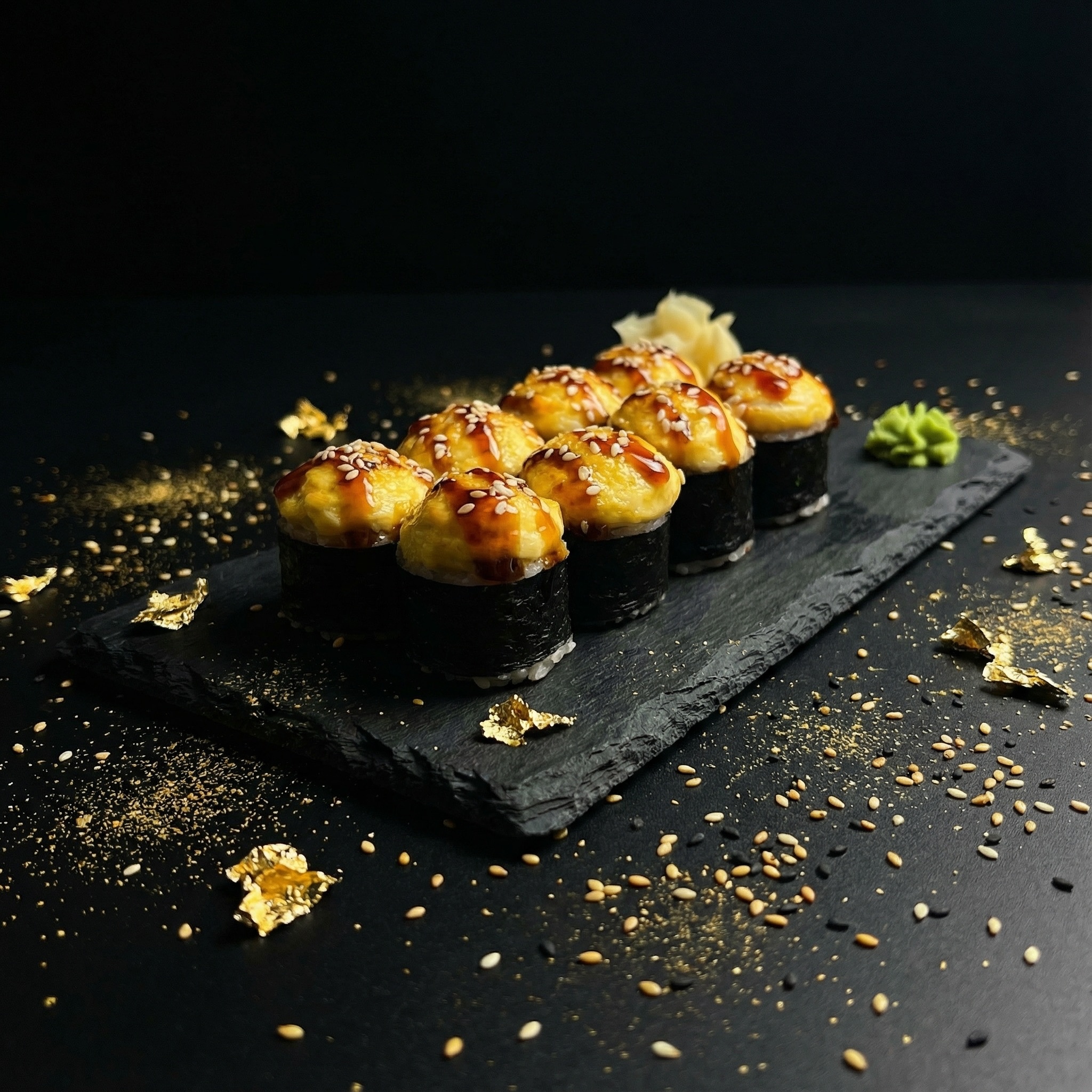 Классический запеченный с креветкой