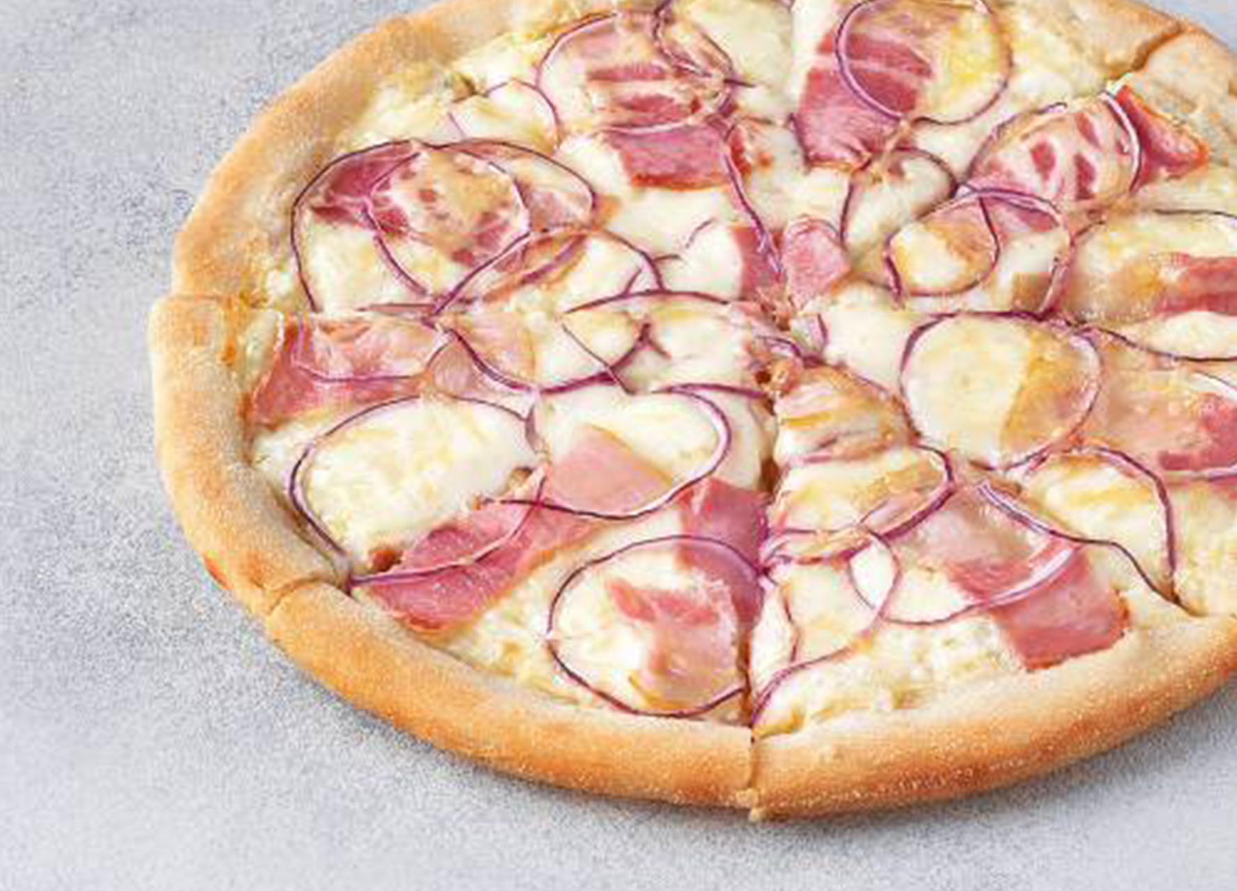 Пицца Карбонара 25 см на тонком