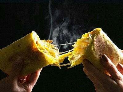 Шаурма с сыром 