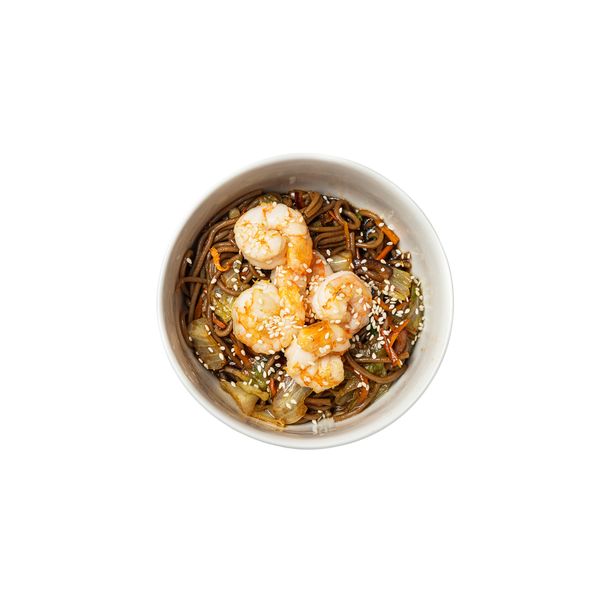 Соба с креветкой