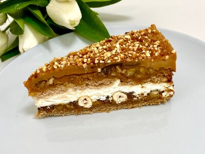 Торт Бананово-карамельный