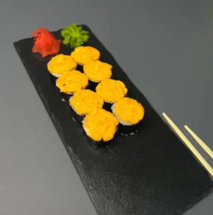 Запеченный с креветкой