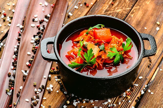 Борщ кубанский