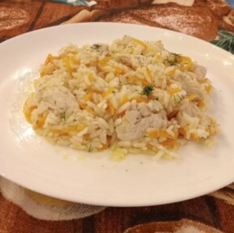 Плов с курицей