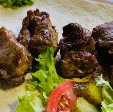 Шашлык из бараньей мякоти