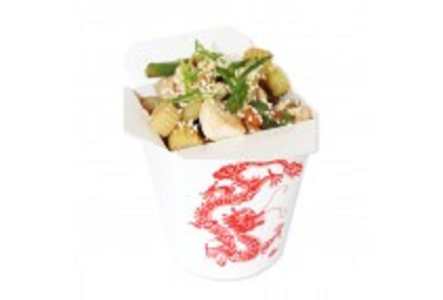 Острый Wok с курицей