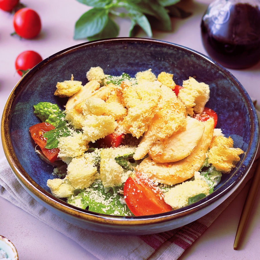 Цезарь с курицей