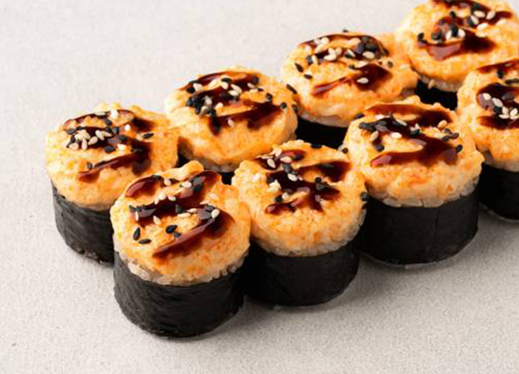 Запечённый с тигровой креветкой