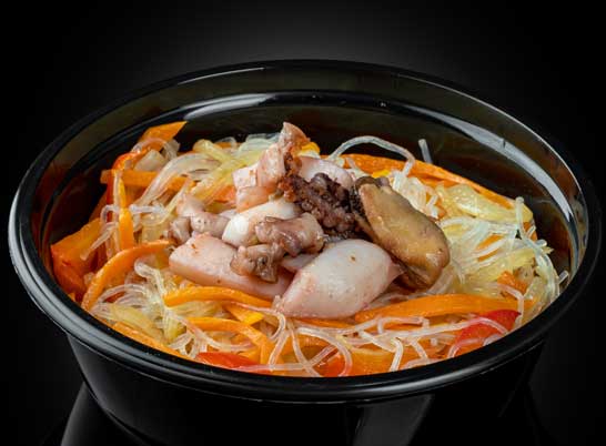 Фунчоза с морепродуктами