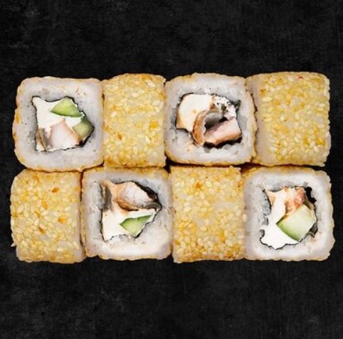 Калифорния кунжут с угрем