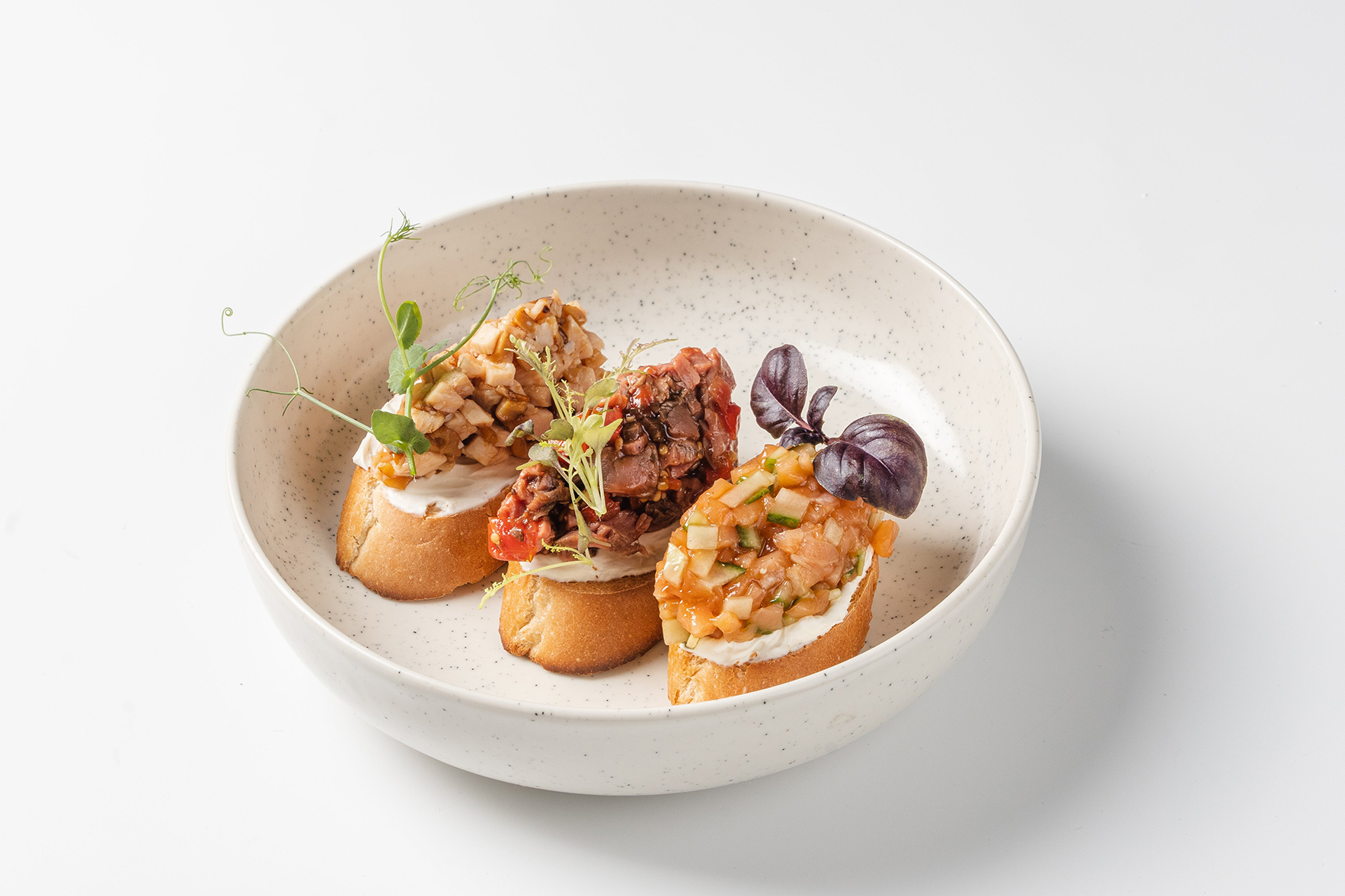 Брускетта ассорти