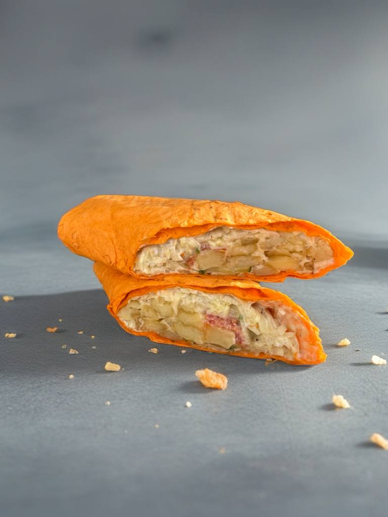 Вегет. шаверма с картофелем фри и сыром