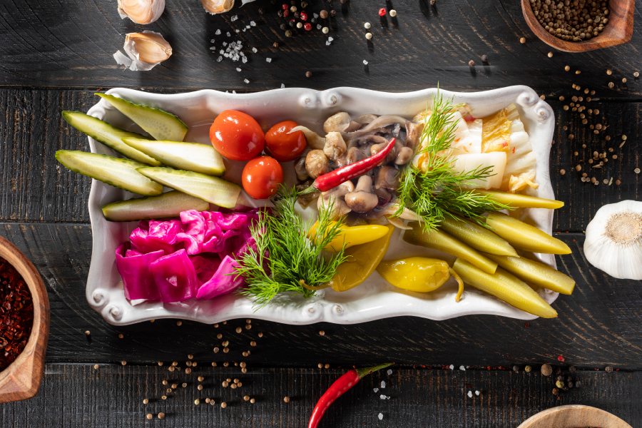 Ассорти домашних солений