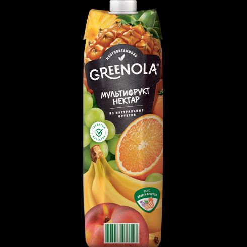 Нектар GREENOLA мультифруктовый