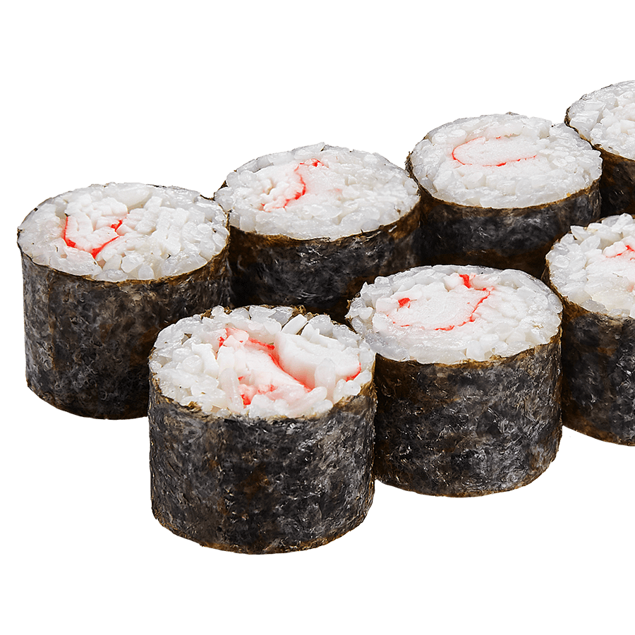 Маки с крабом