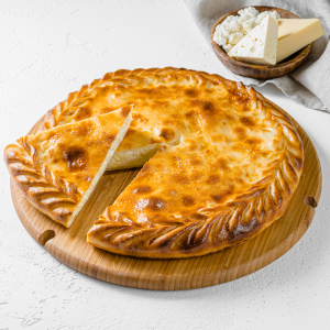 Мини дагестанский  пирог с сыром и творогом
