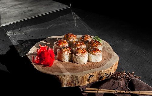 Ролл Запеченный Сяке