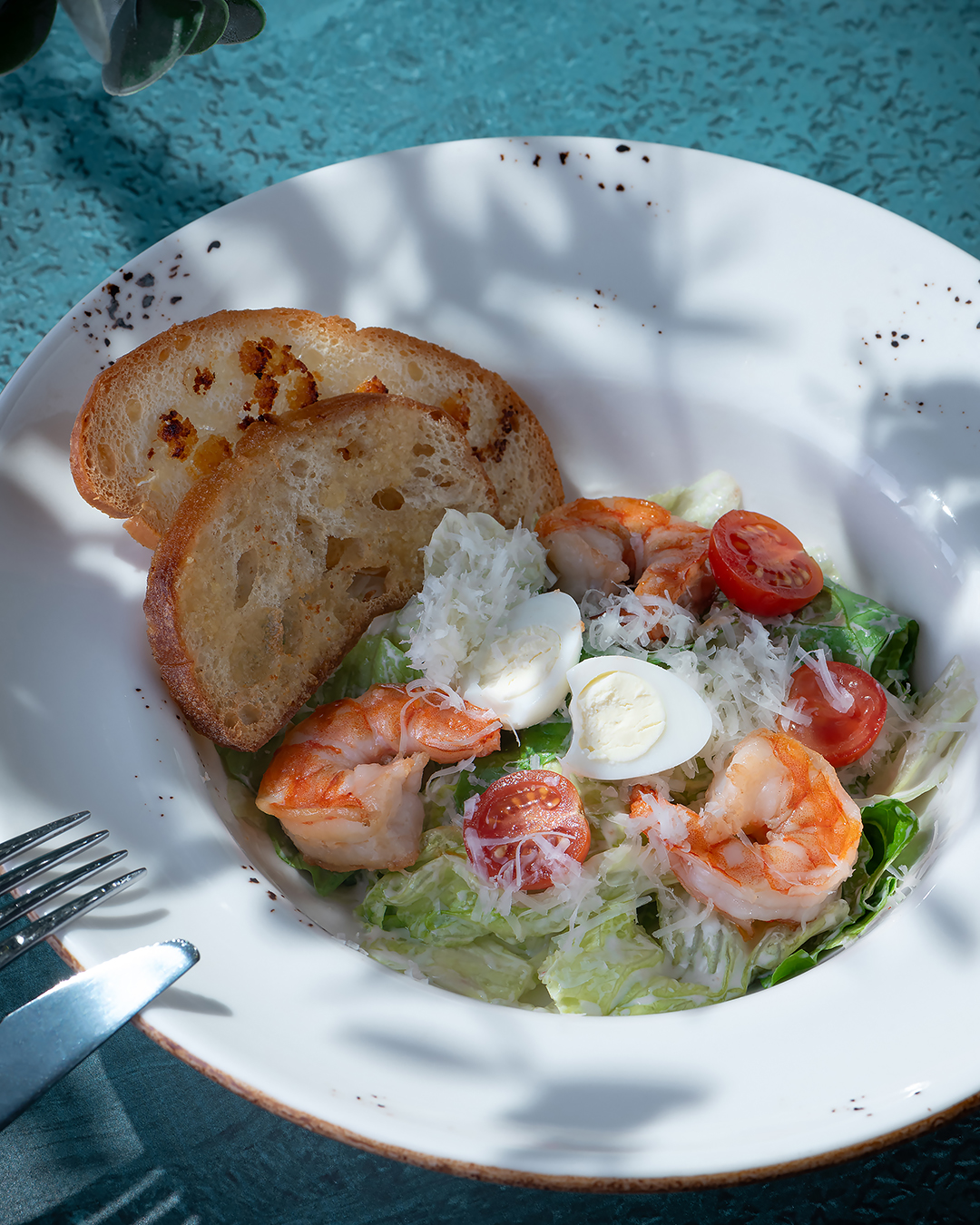 Цезарь с креветками