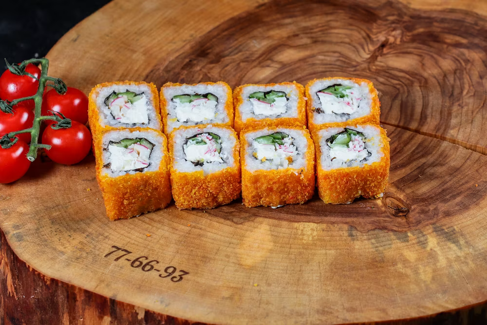 Горячий ролл с снежным крабом