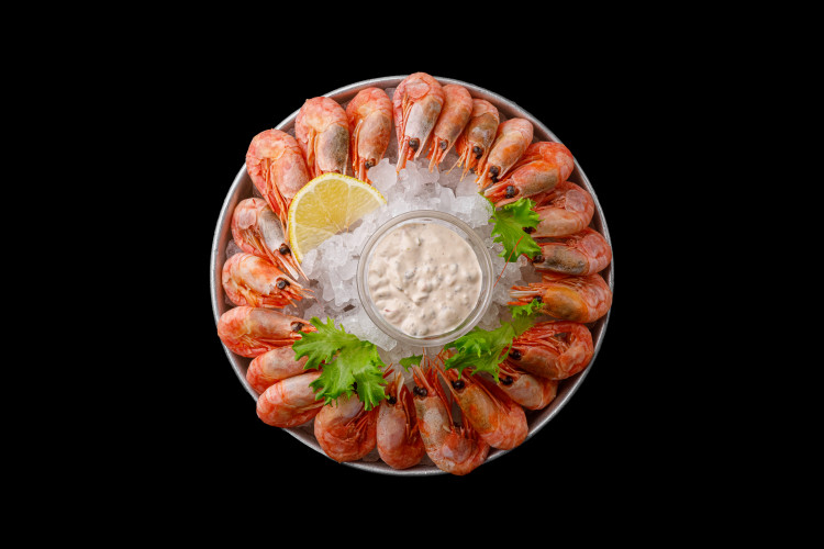 Креветки Магаданские на льду 200гр