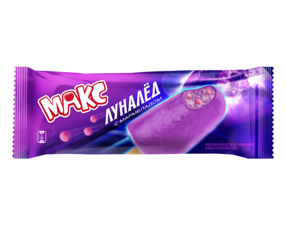 Макс лед Земляника с мармеладом бабл-гам