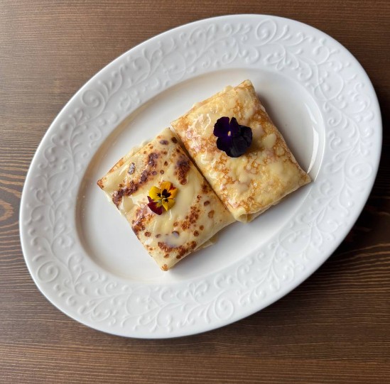 Блинчики с творогом