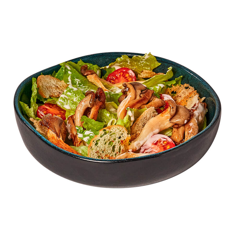 Цезарь с вешенками