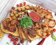 Ассорти шашлыков на кости