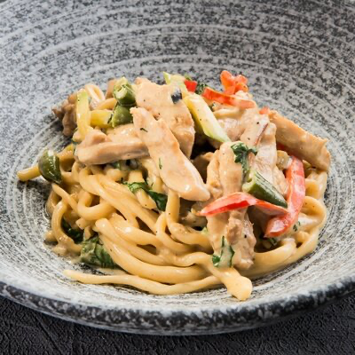 Удон с креветкой