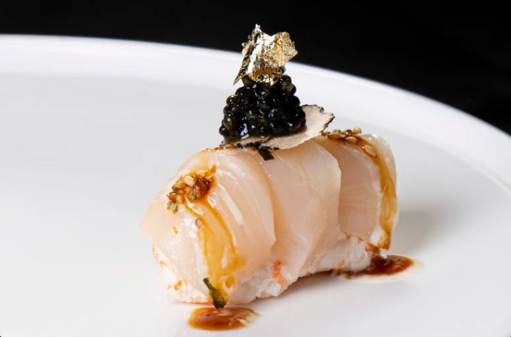 Кето-суши с Гребешком