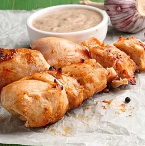 Шашлык из куриного филе