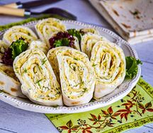 Лаваш с сыром и яйцом 300г