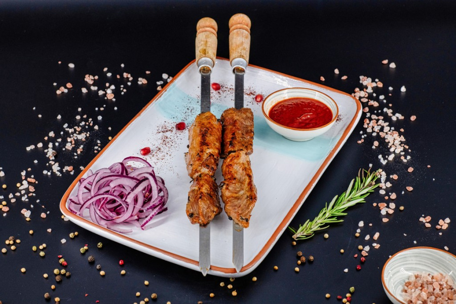Шашлык из свиной шеи