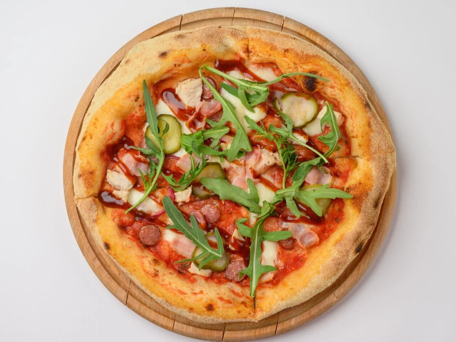 Пицца барбекю