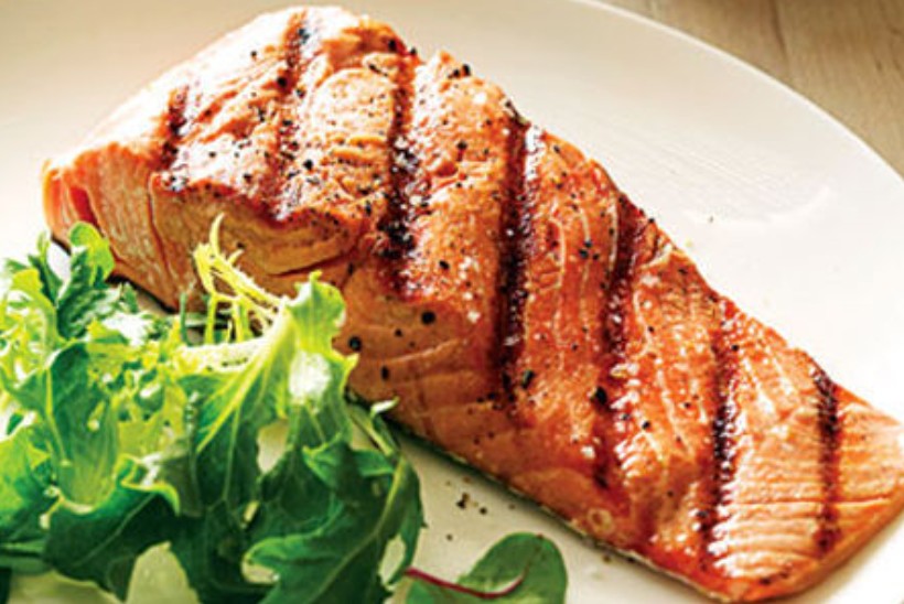 Стейк из лосося