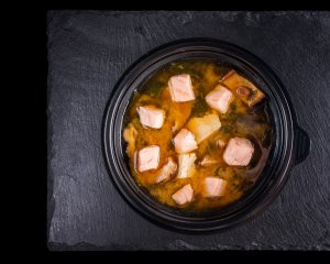 Мисо с лососем