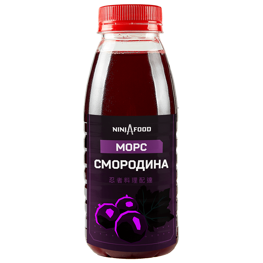 Морс смородиновый собственного приготовления