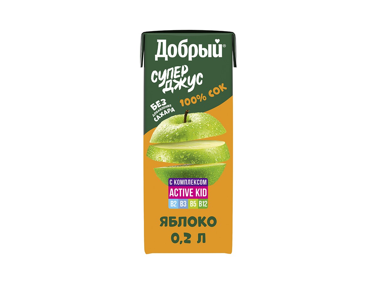 Сок добрый Яблоко 200 мл