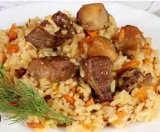 Плов из свинины