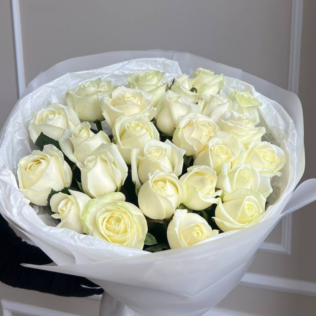 Моно букет из роз 25 шт (предзаказ)