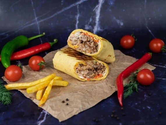 Шаурма по Мексиканский (острая) свинина