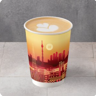 Напиток на выбор: Капучино