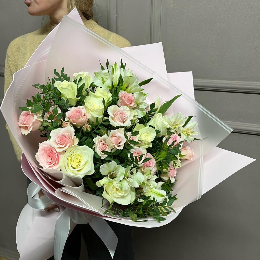 Букет из нежных цветов