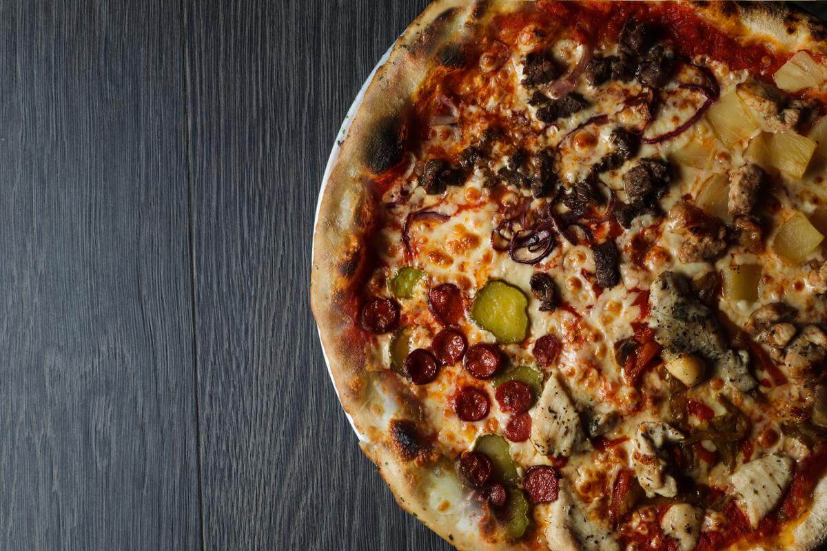 Пицца 4 сезона: мясная 30 см